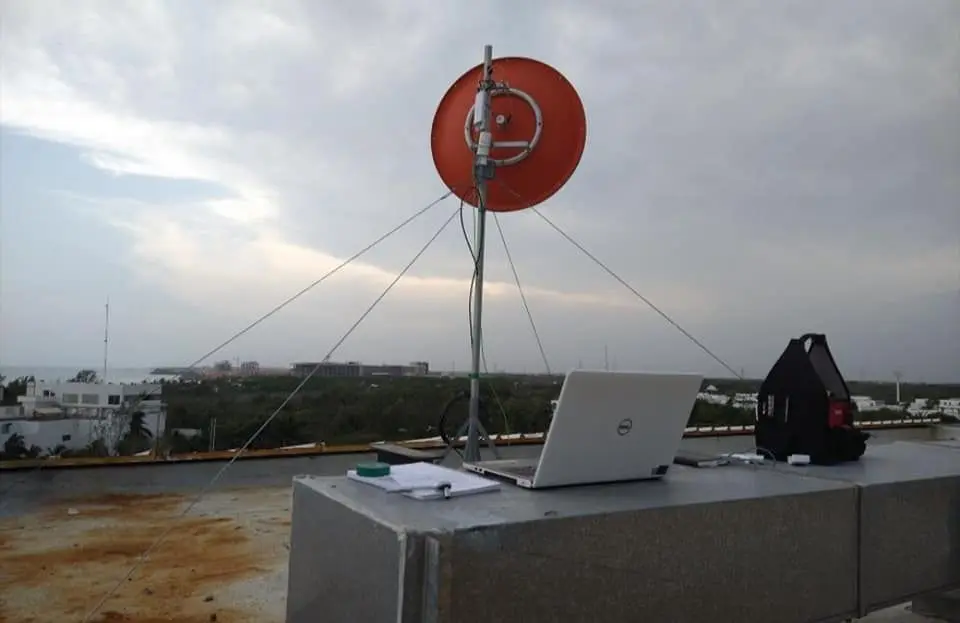 antena NPTR1 netpoint playa del Carmen 